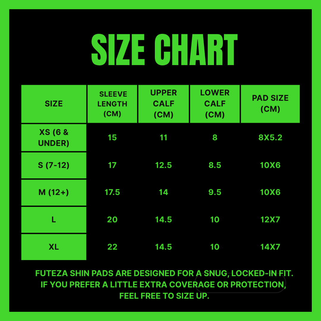 Futeza Shin Pad Sleeves