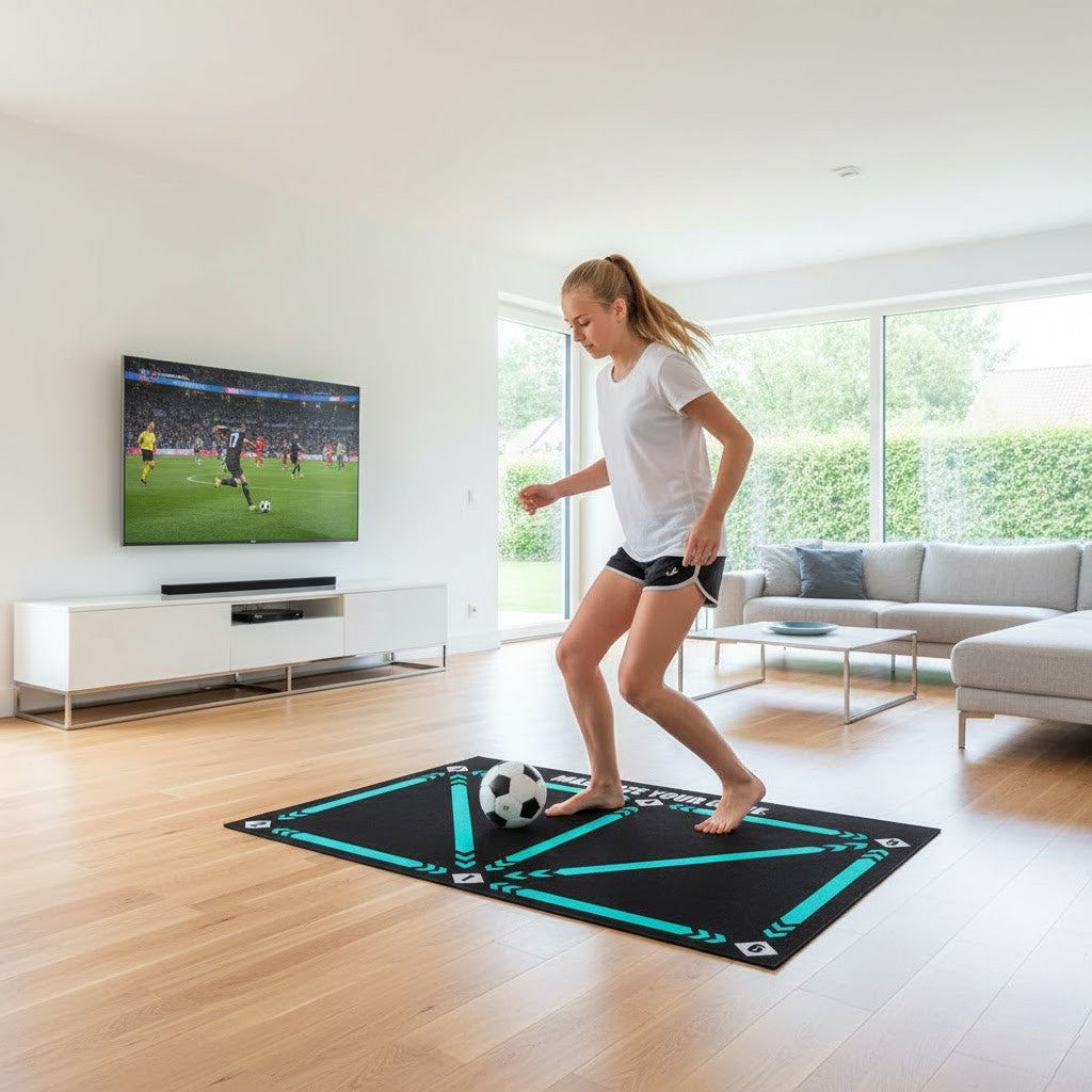 FUTEZA Footwork Mat – Train Anywhere, Anytime